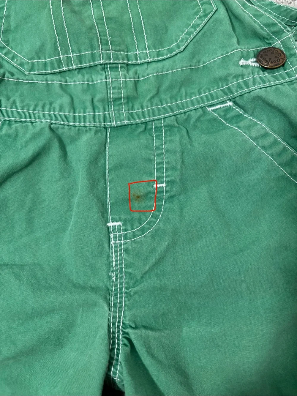 Vintage OshKosh Overall Shorts